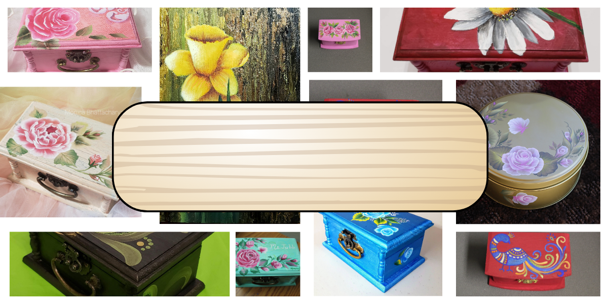 Hand Painted Boxes