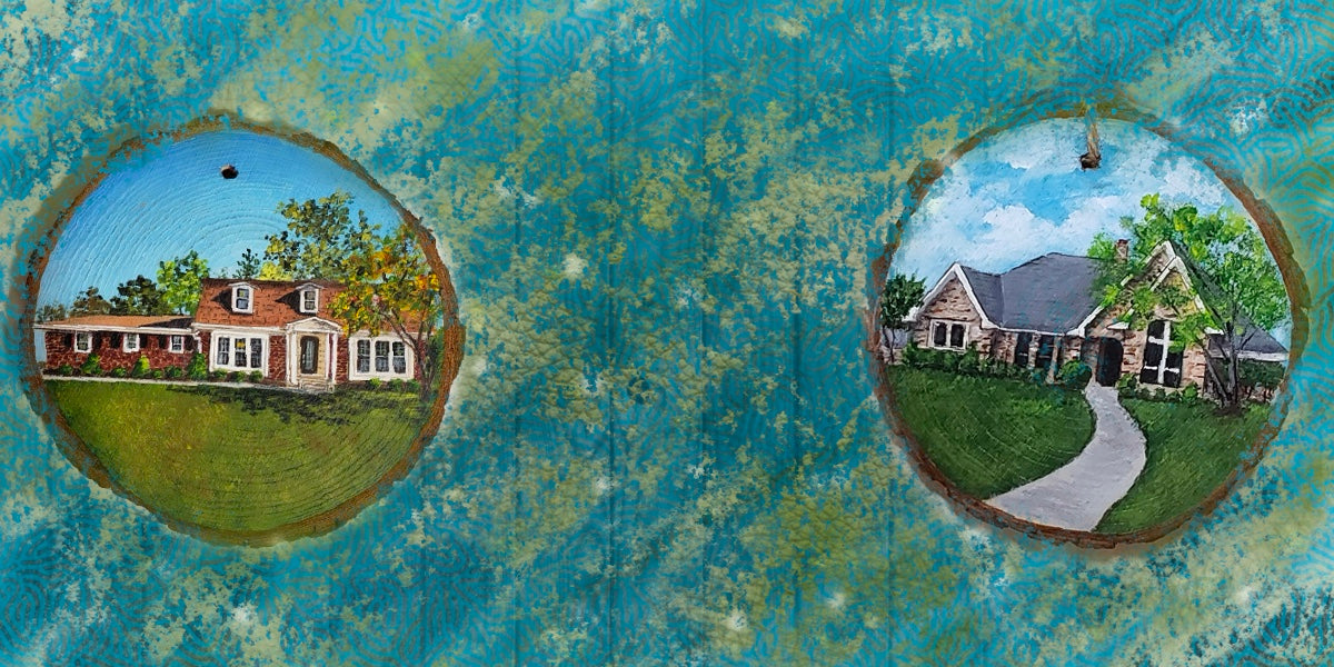 Home Portraits on Ornaments