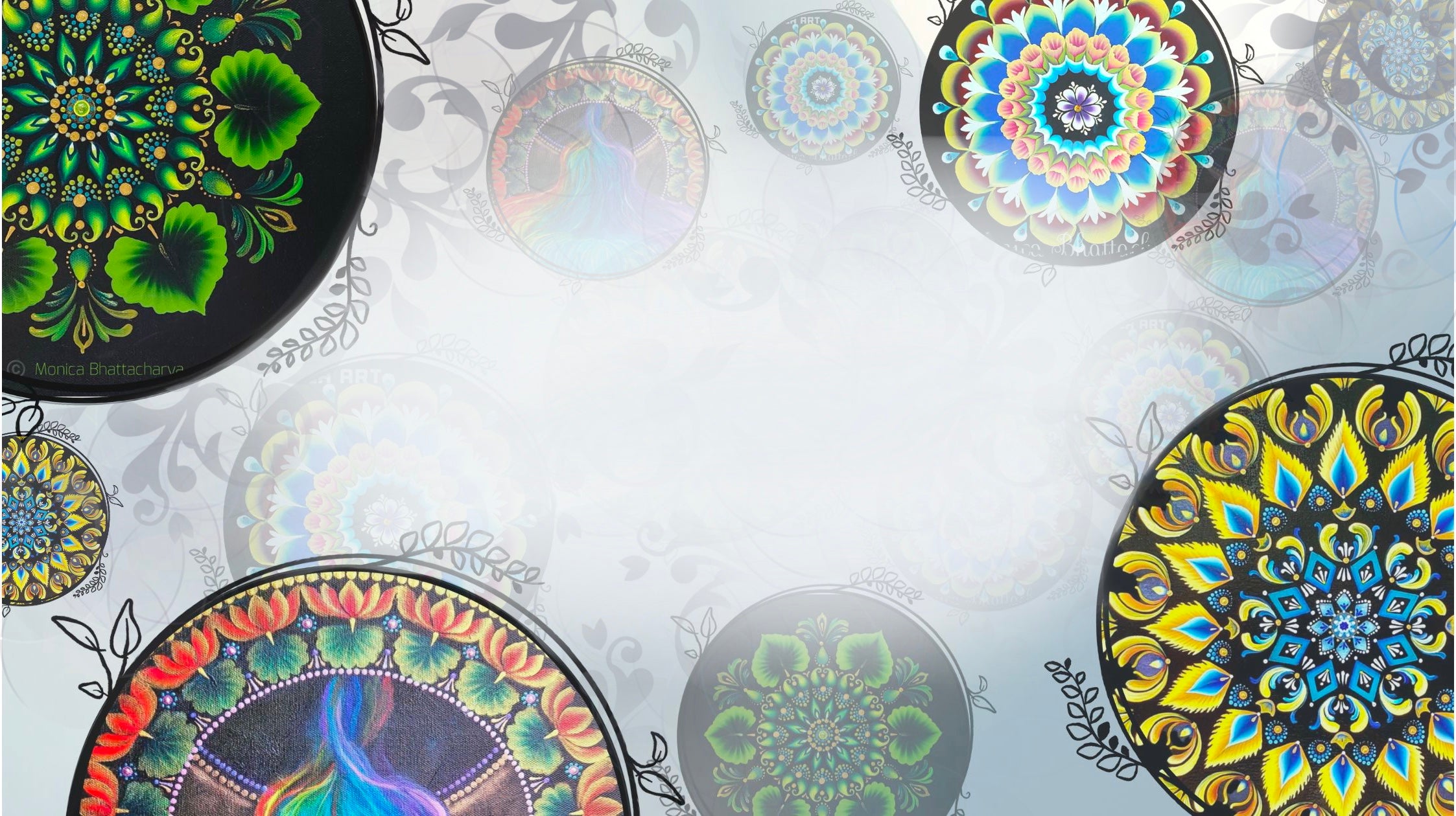 Printed Mandalas