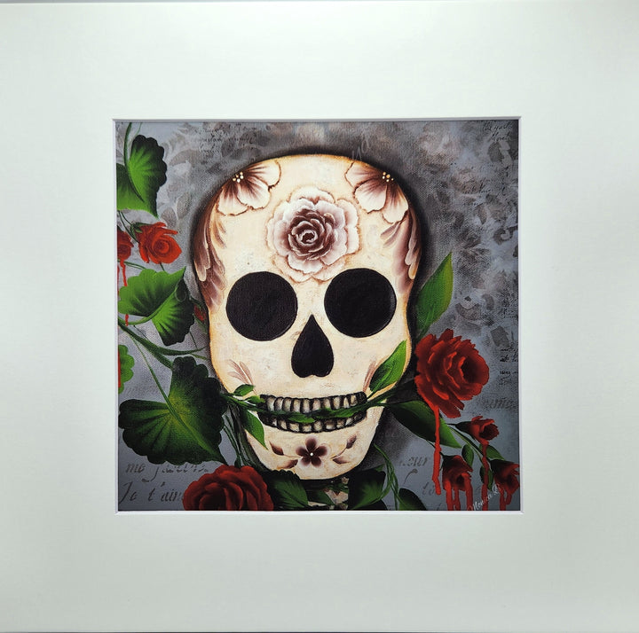 Love After Death -Sugar skull print of the award winning painting