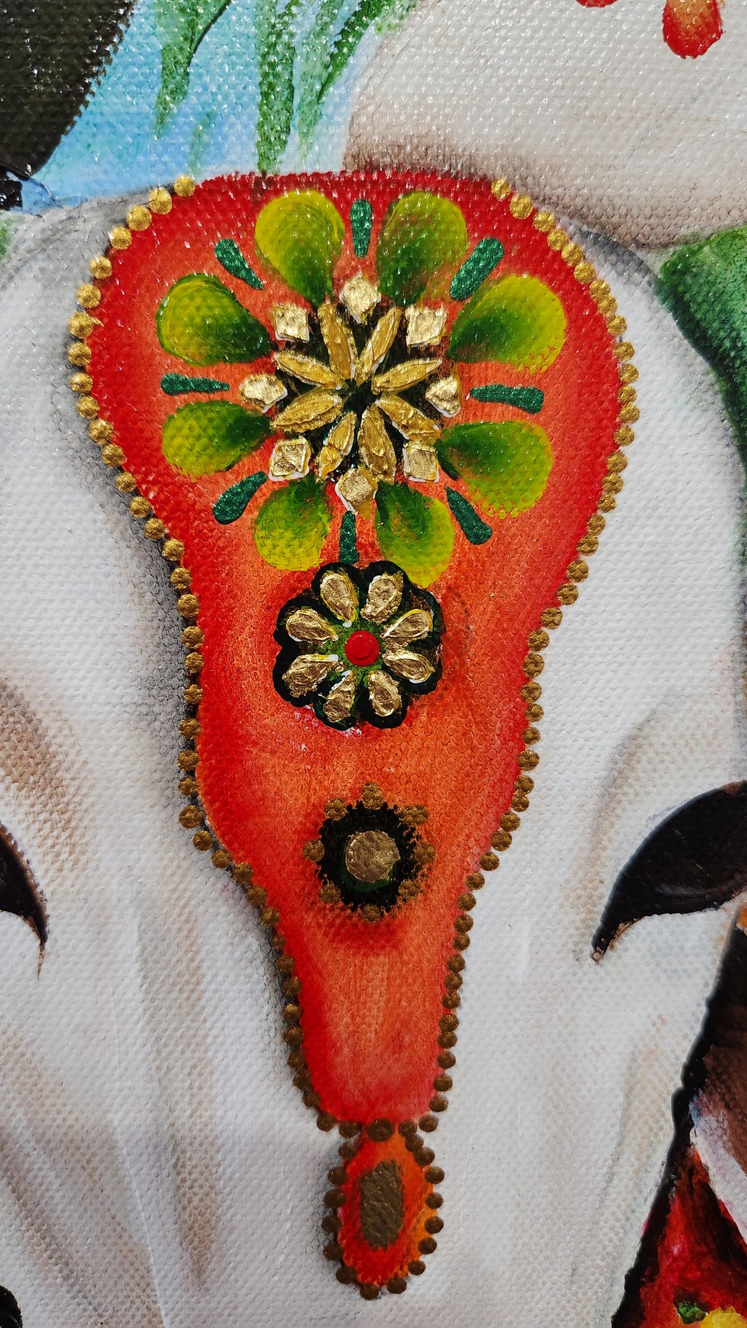 Harvest Hero - Indian Cow painting