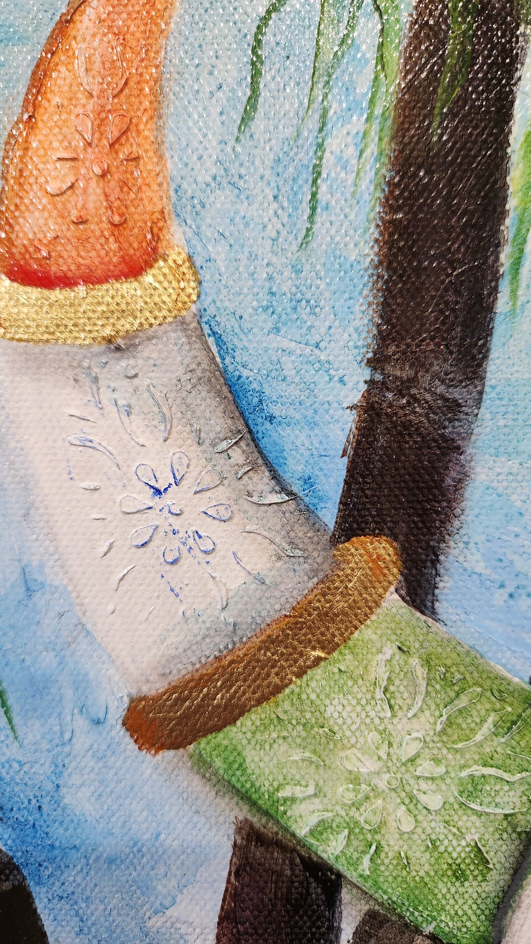 Harvest Hero - Indian Cow painting
