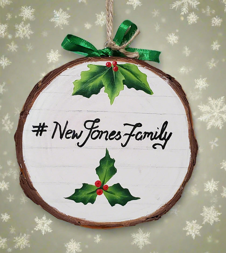 Custom Personalized Home Portrait ornament-4