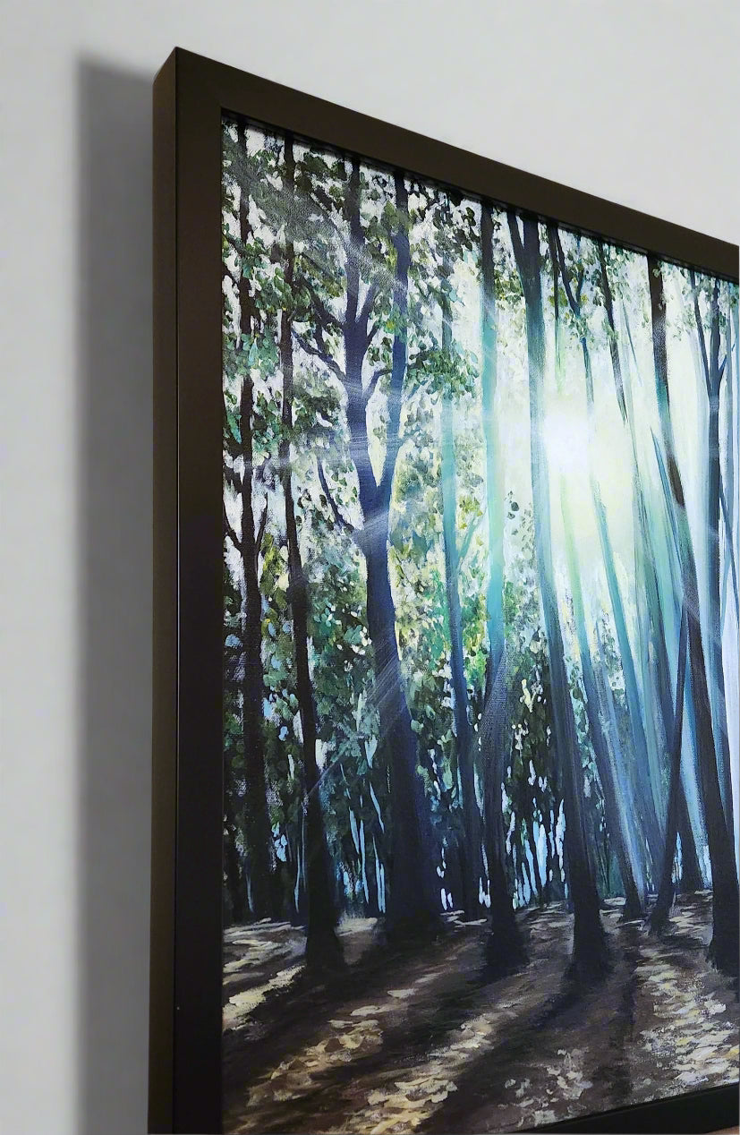 Shinning Through - Original Acrylic painting.