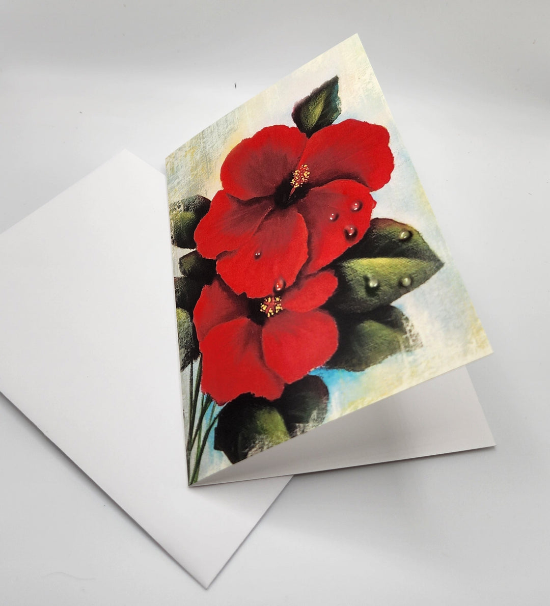 Printed Every Day  Floral Blank Greeting card set SET OF 3