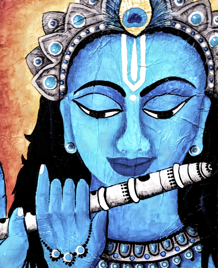 Bold divinity, Krishna Print 8 by 10